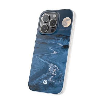Arctic Moon Drift · Lite Phone Case for iPhone ·  Blue