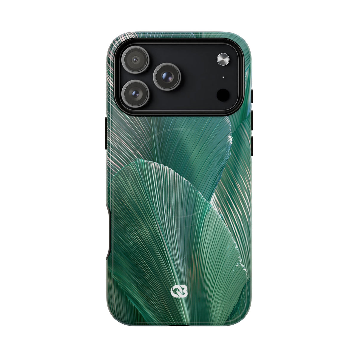 Translucent Fan Palm · Tough 2.0 Magnetic Phone Case for iPhone · Teal