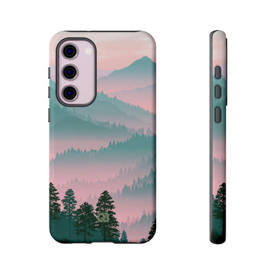 Teal Tough Phone Case for Samsung - Alpine Mist Teal