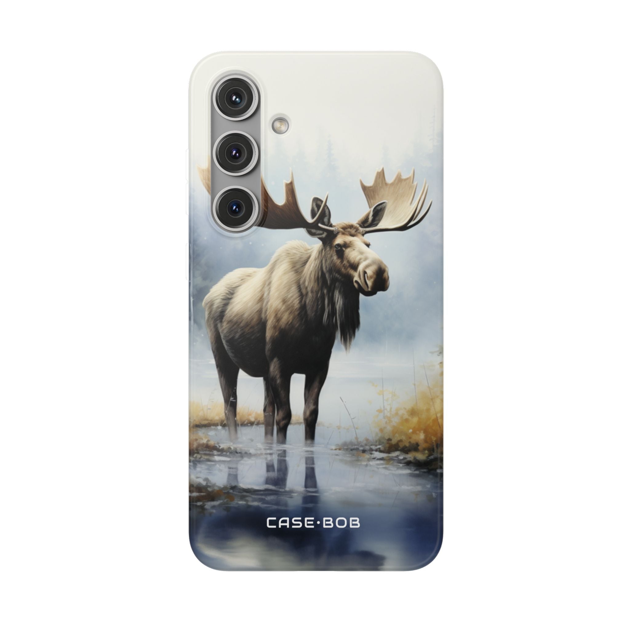 Moose Reflection Samsung S24 Plus Case - Soft