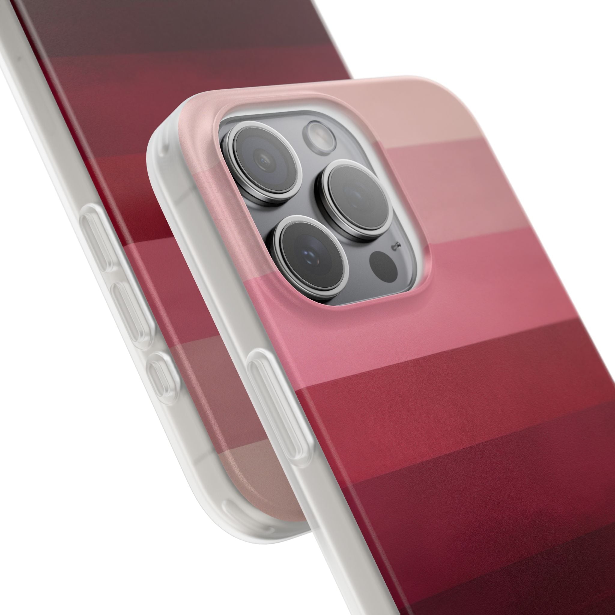 Pink Bands iPhone 15 Pro Max Case - Soft