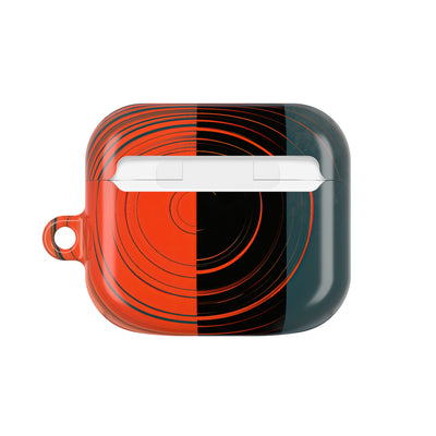 Orbital Meridian · Hard Case for AirPods & AirPods Pro · Orange