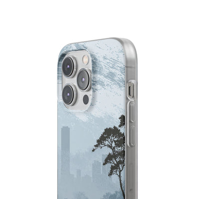 Grey Lite Phone Case for iPhone - Steel Slate Zen