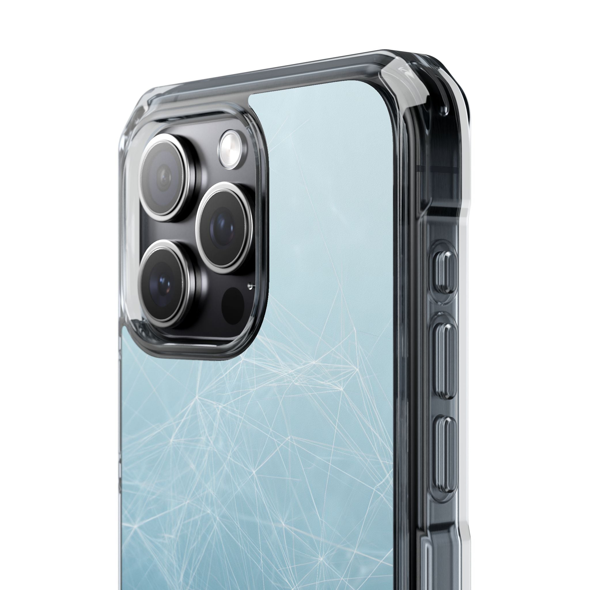Teal Impact MagSafe Phone Case for iPhone - Arctic Digital Nexus