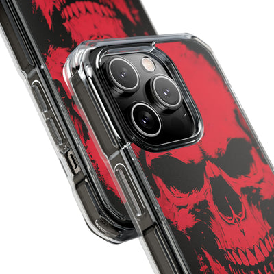 Crimson Street Skull · Impact Phone Case for iPhone · Magsafe