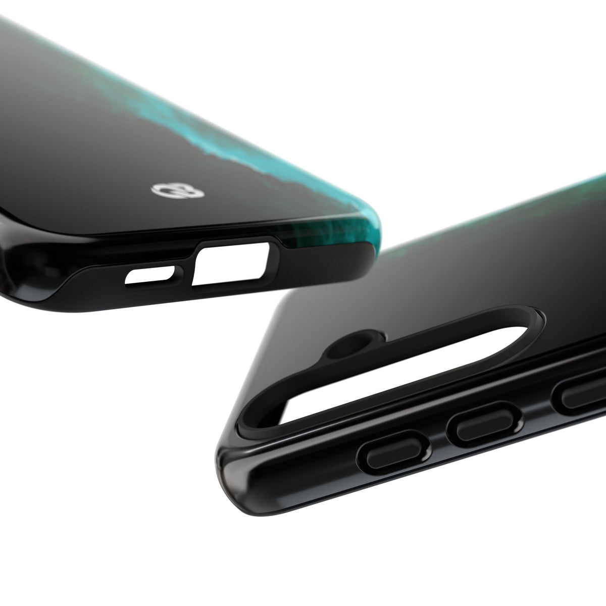 Luminous Plume · Tough Phone Case for Samsung · Teal