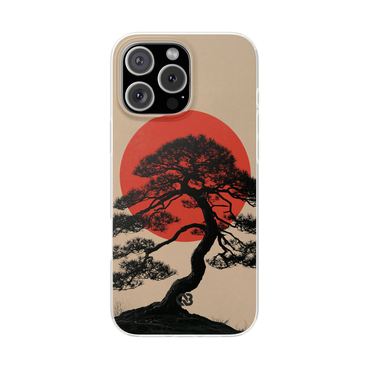 Crimson Pine Solitude · Lite Phone Case for iPhone ·  Beige