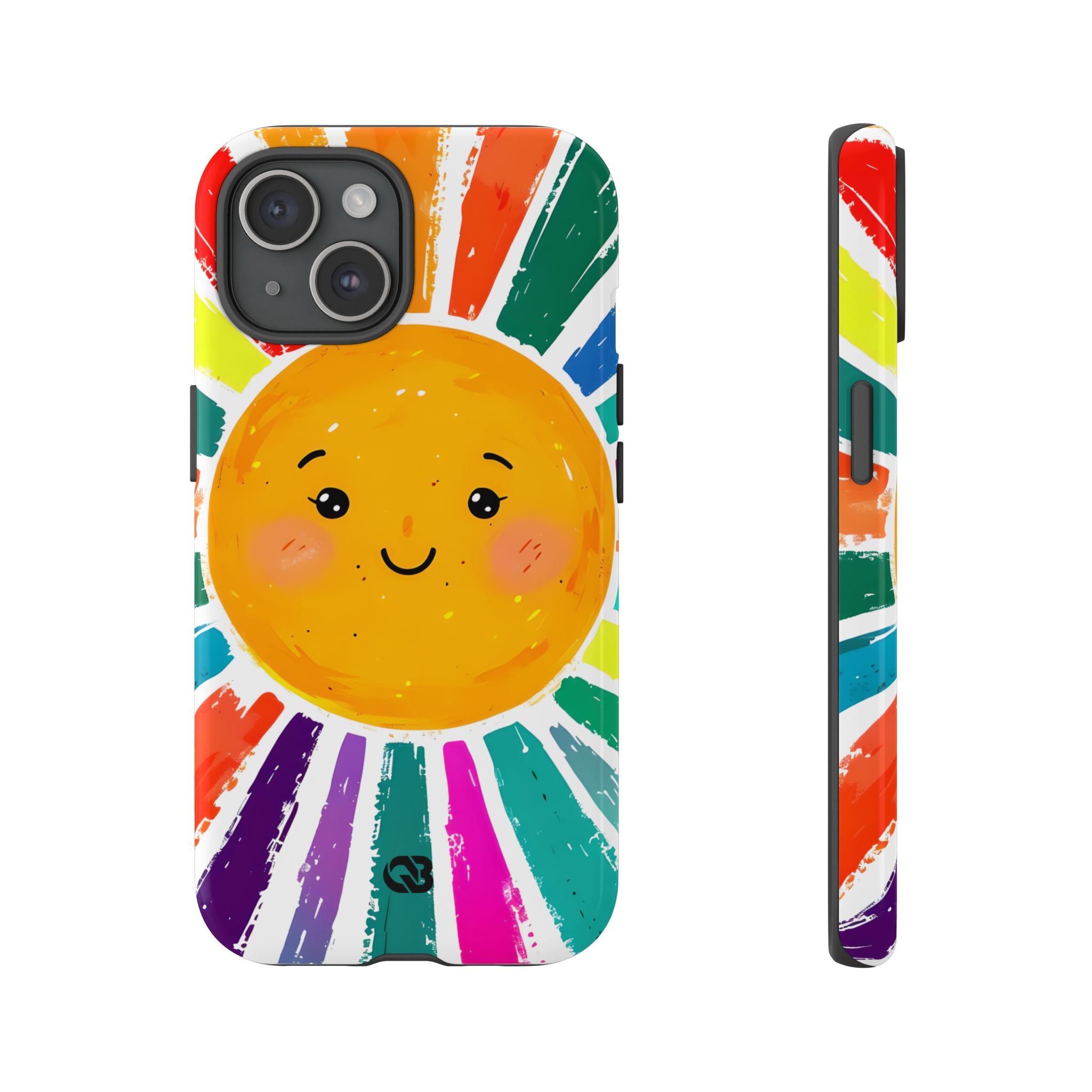Vibrant Solar Smile · Tough Phone Case for iPhone