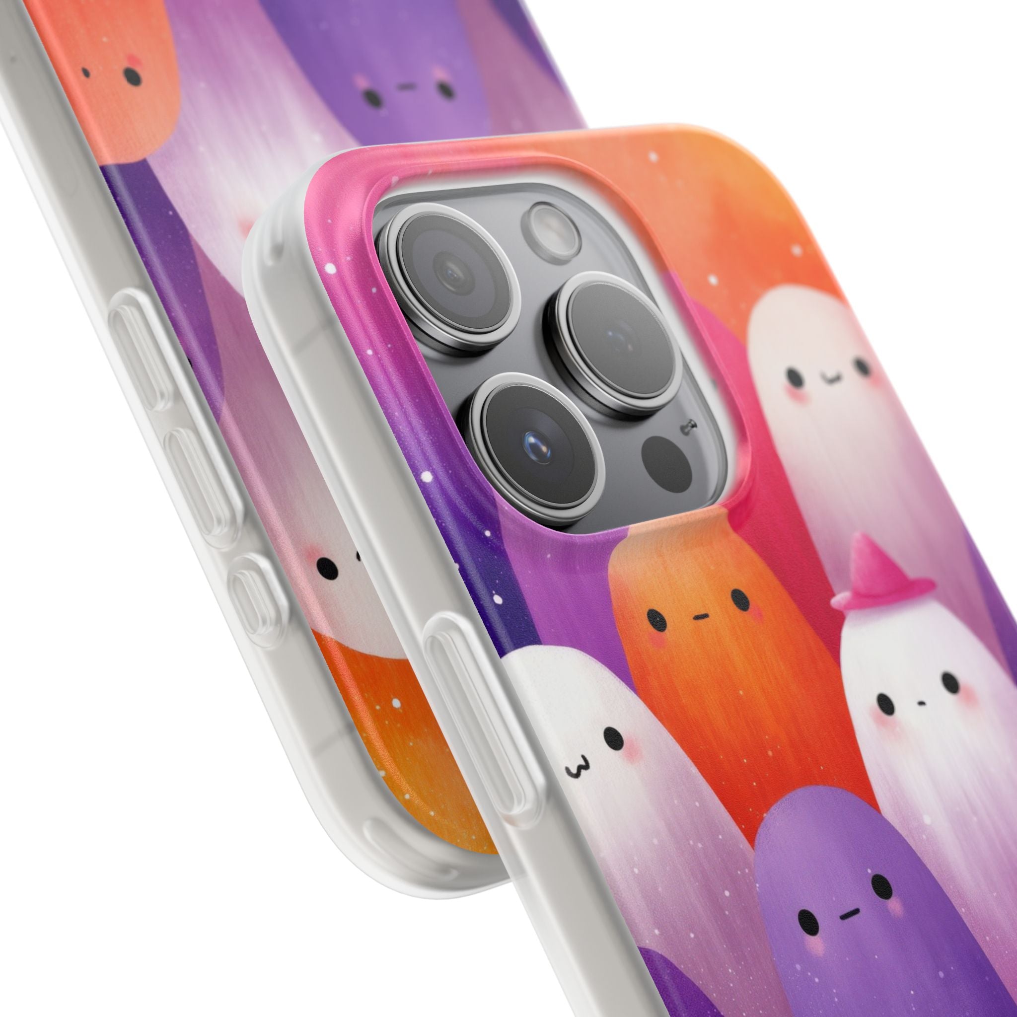 Geisterhafter Glow iPhone 15 Pro Case - Soft