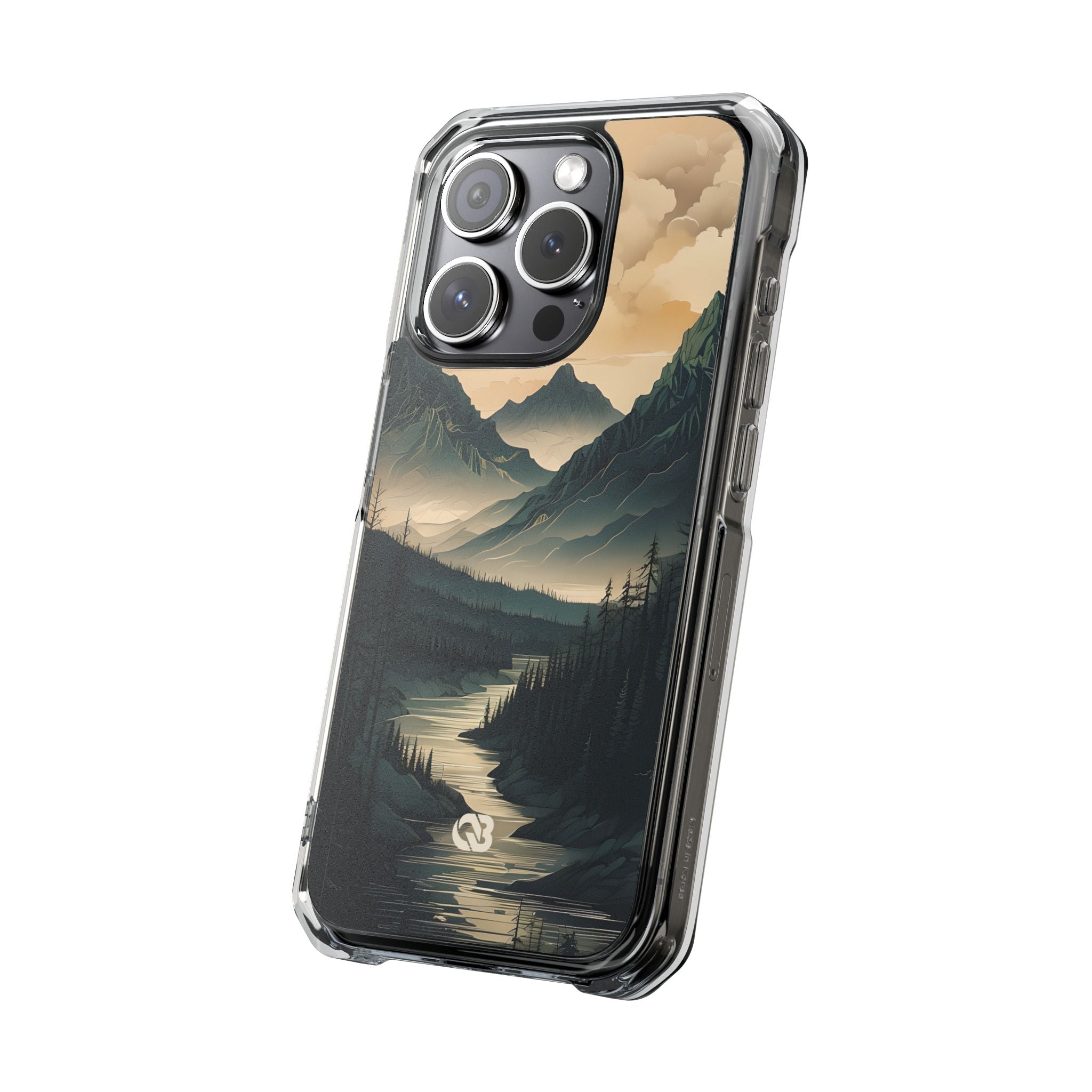 Summit River Dusk · Impact Phone Case for iPhone · Magsafe