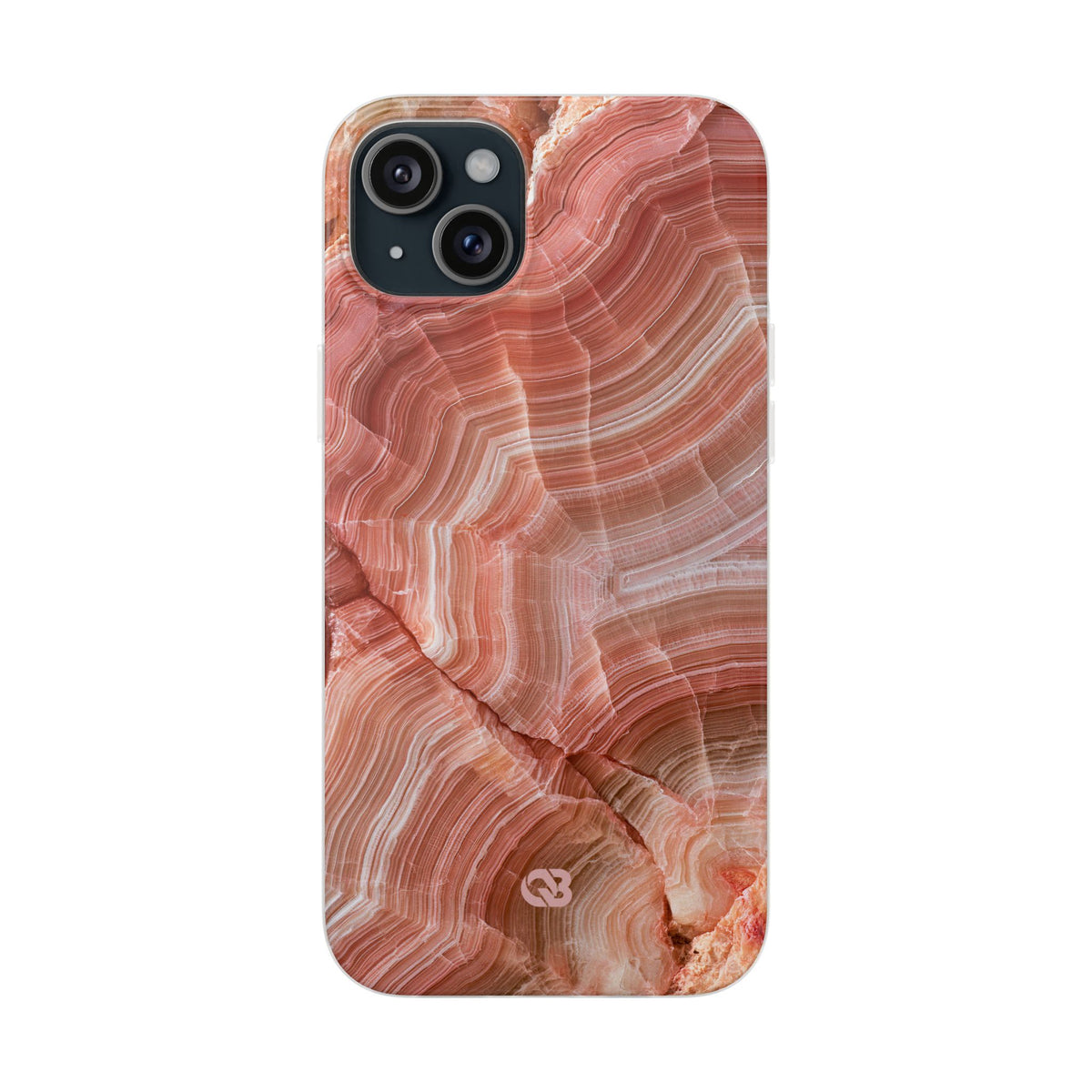 Blushing Rose Strata · Lite Phone Case for iPhone ·  Pink