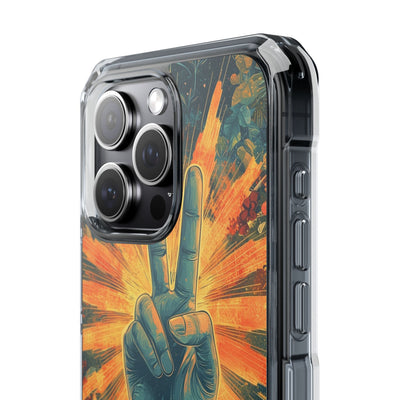 Radiant Peace Bloom · Impact etui na telefon dla iPhone · MagSafe