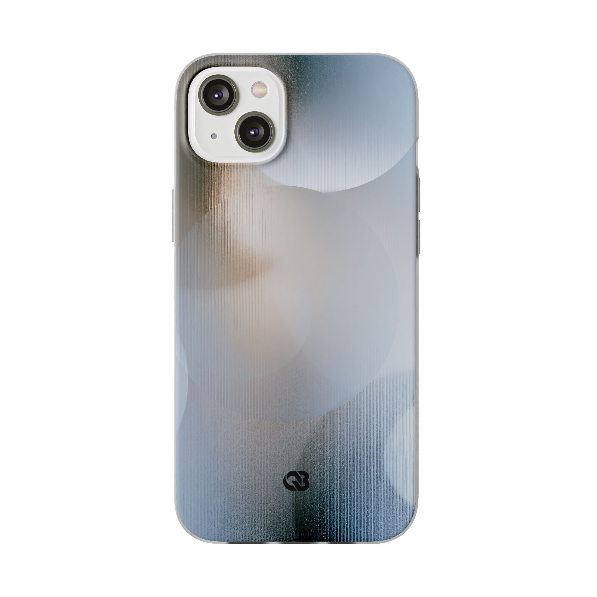 White Lite Phone Case for iPhone - Frosted Ribbed Sphere