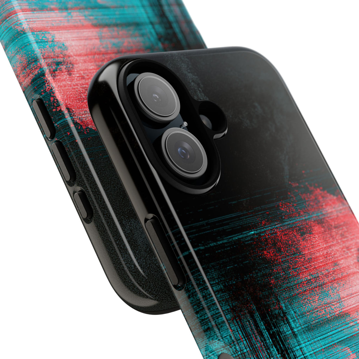 Digital Signal Drift · Tough Phone Case for iPhone · Black