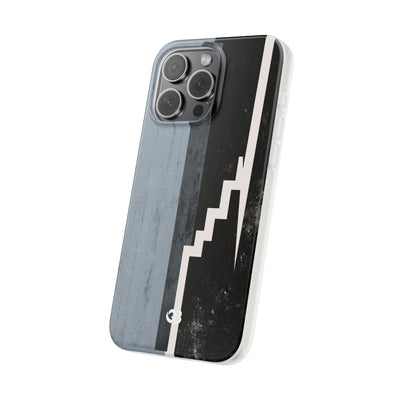 Grey Lite Phone Case for iPhone - Industrial Concrete Void