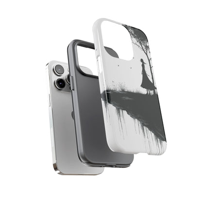 Cliffside Silhouette iPhone 14 Pro Case - Tough