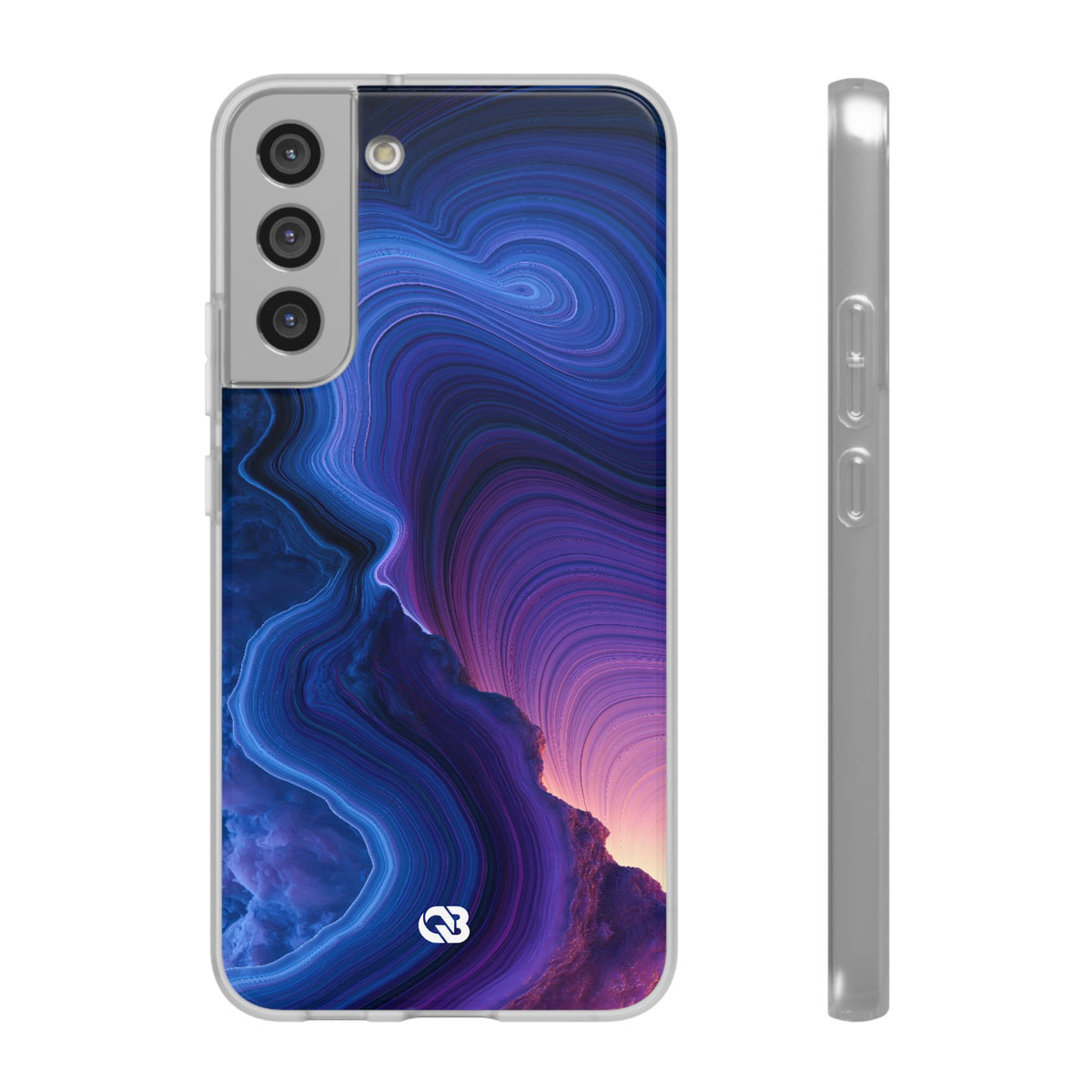 Radiant Strata · Lite Phone Case for Samsung · Blue