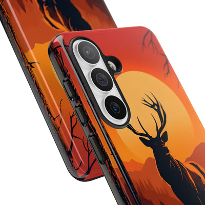 Amber Ridge Stag · Tough Phone Case for Samsung