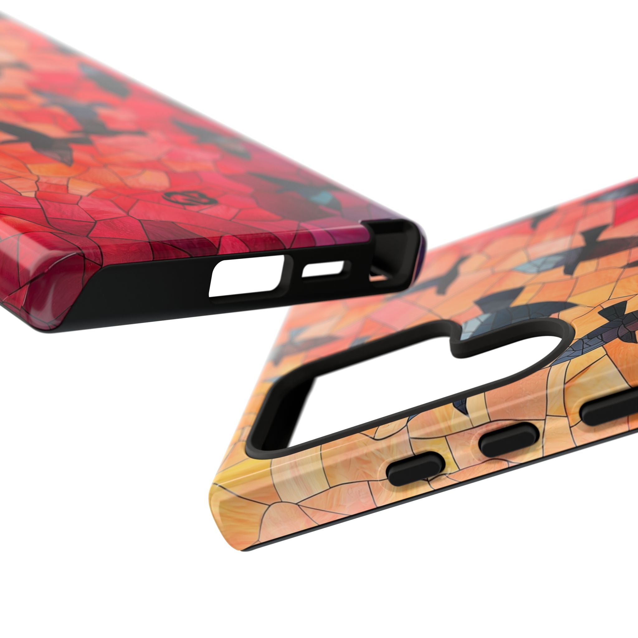Ember Mosaic Wings · Tough Phone Case for Samsung