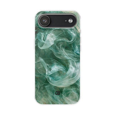 Translucent Aqua Flow · Lite Phone Case for iPhone ·  Teal
