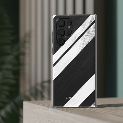 Kulutettu raidallinen liike Samsung S22 Ultra -peite - Pehmeä