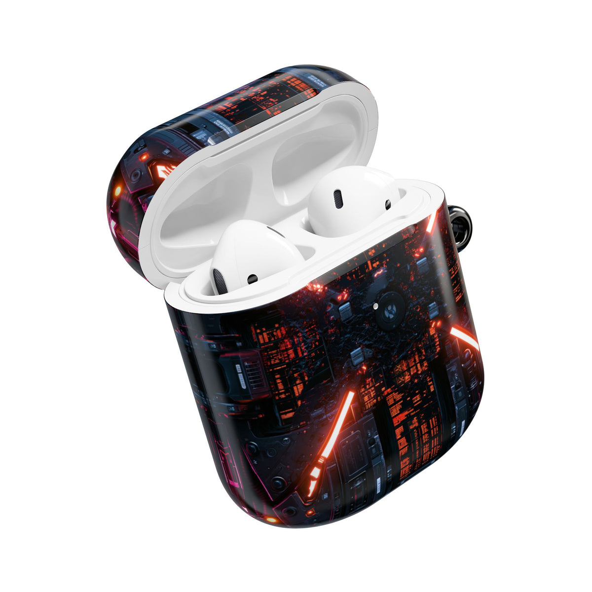 Cybernetic Reactor Core · Hard Case for AirPods & AirPods Pro · Black