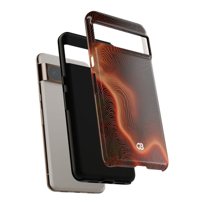 Caldera Ridge · Tough Phone Case for Pixel ·  Orange