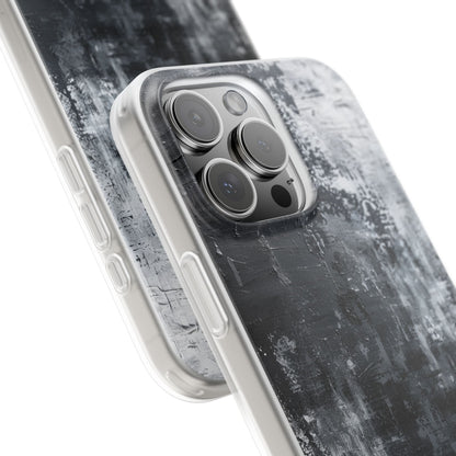 Texturiertes Blackscape iPhone 16 Pro Max Case - Soft