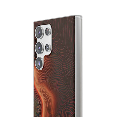 Caldera Ridge · Lite Phone Case for Samsung · Orange