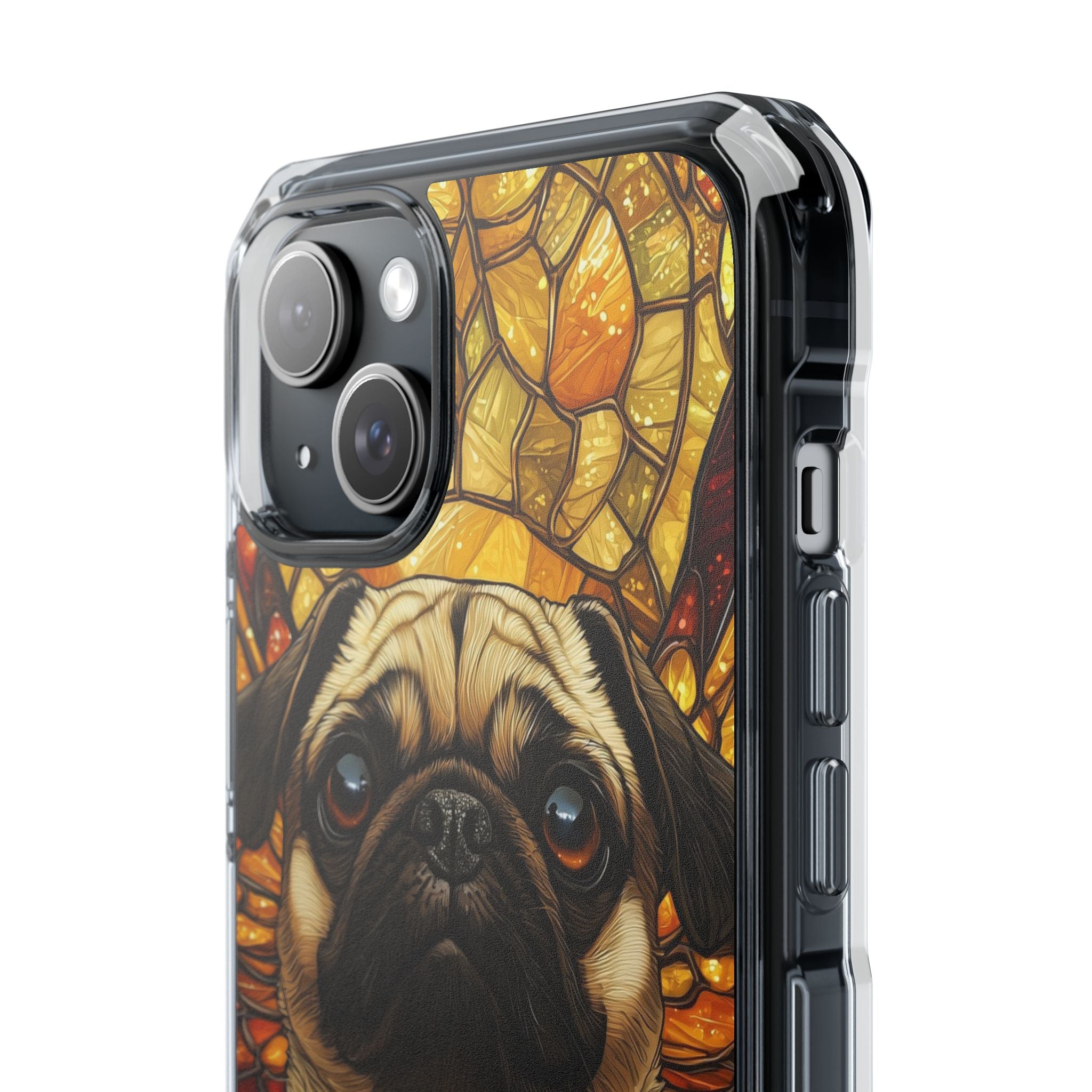 Amber Pug Divinity · Impact Phone Case for iPhone · Magsafe