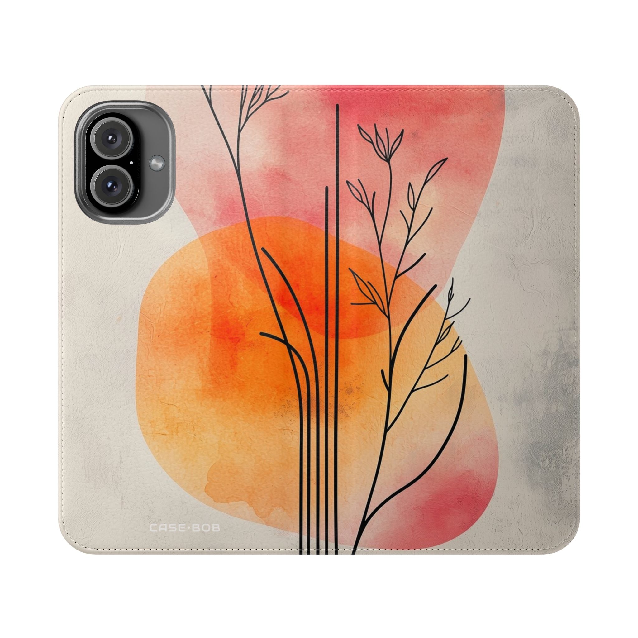 Twilight Stems - iPhone 16 Plus Case - Wallet
