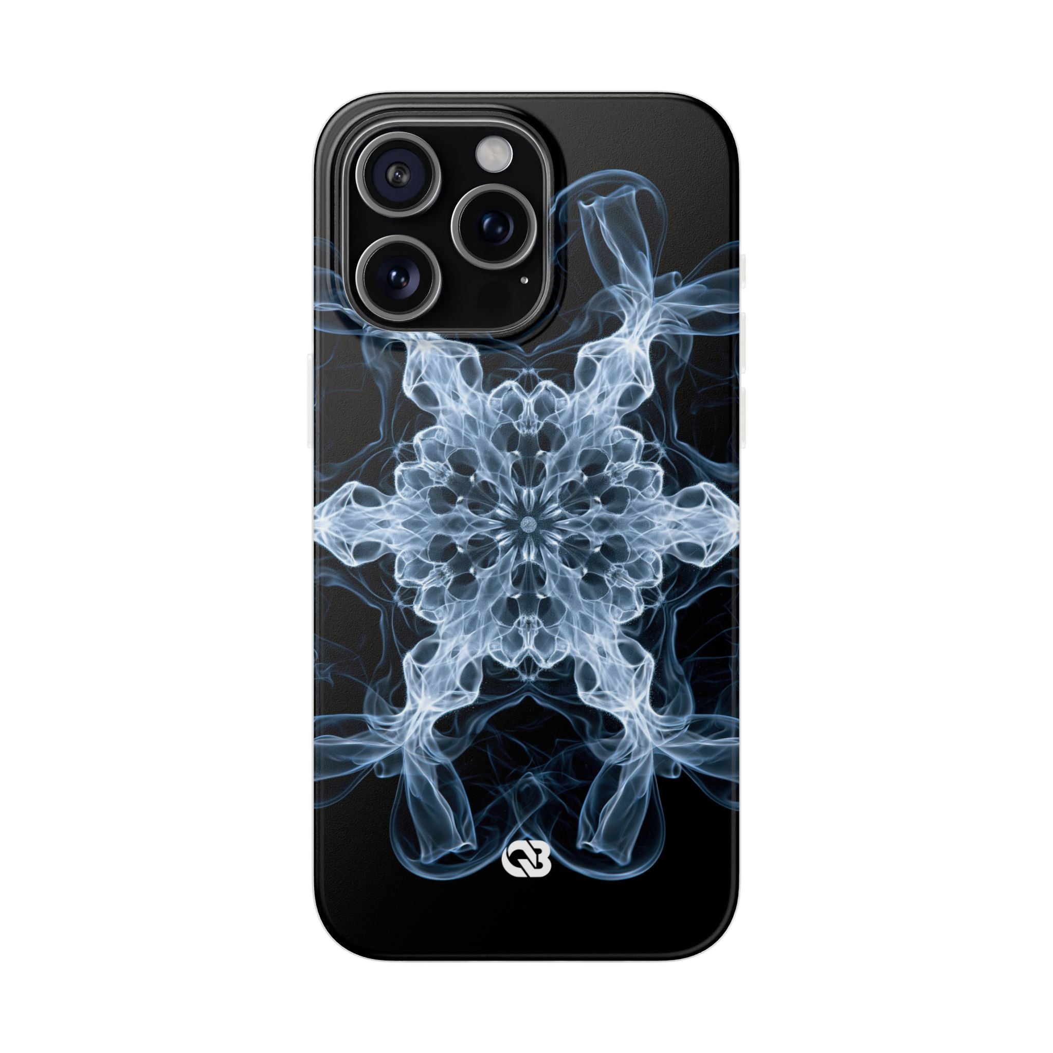 Blue Lite Phone Case for iPhone - Glacial Smoke Crown