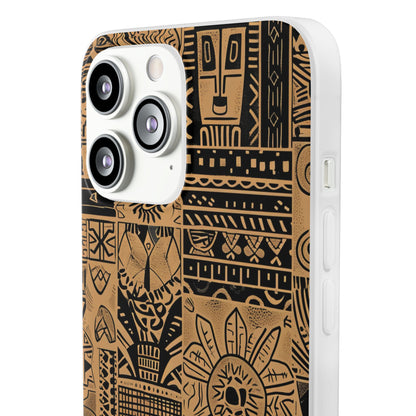 Tribal Faces iPhone 13 Pro Max - Soft
