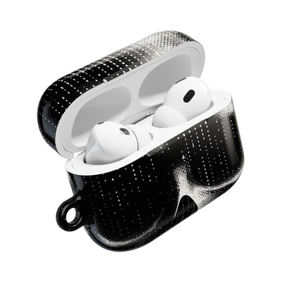 Raster Phantom · Hard Case for AirPods & AirPods Pro · Black