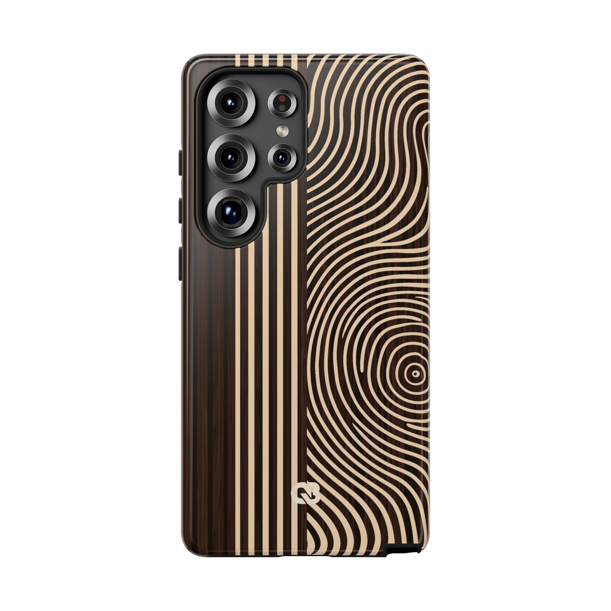 Brown Tough Phone Case for Samsung - Espresso Sand Ridge