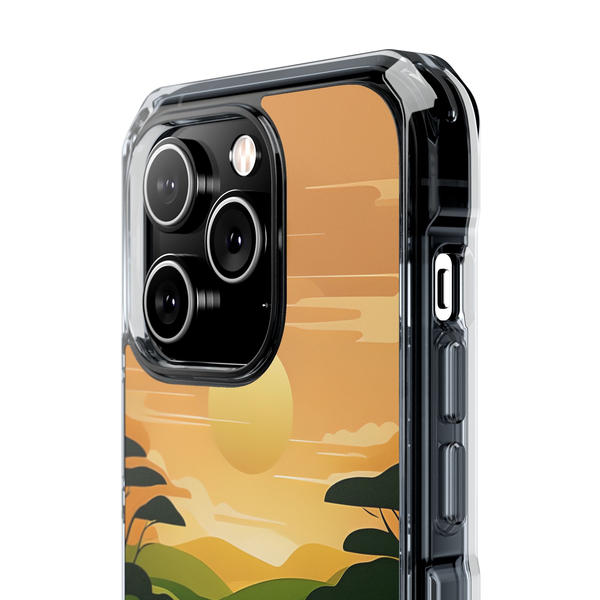 Verdant Horizon Sun · Impact Phone Case for iPhone · Magsafe