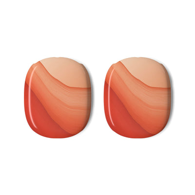 Terracotta Flow · Hard Case for AirPods Max · Orange