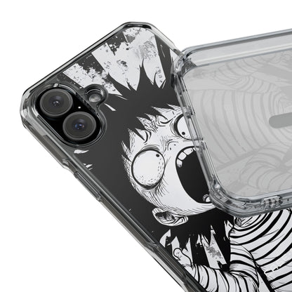 Screaming Stripes iPhone 16 Plus Cover - Impact