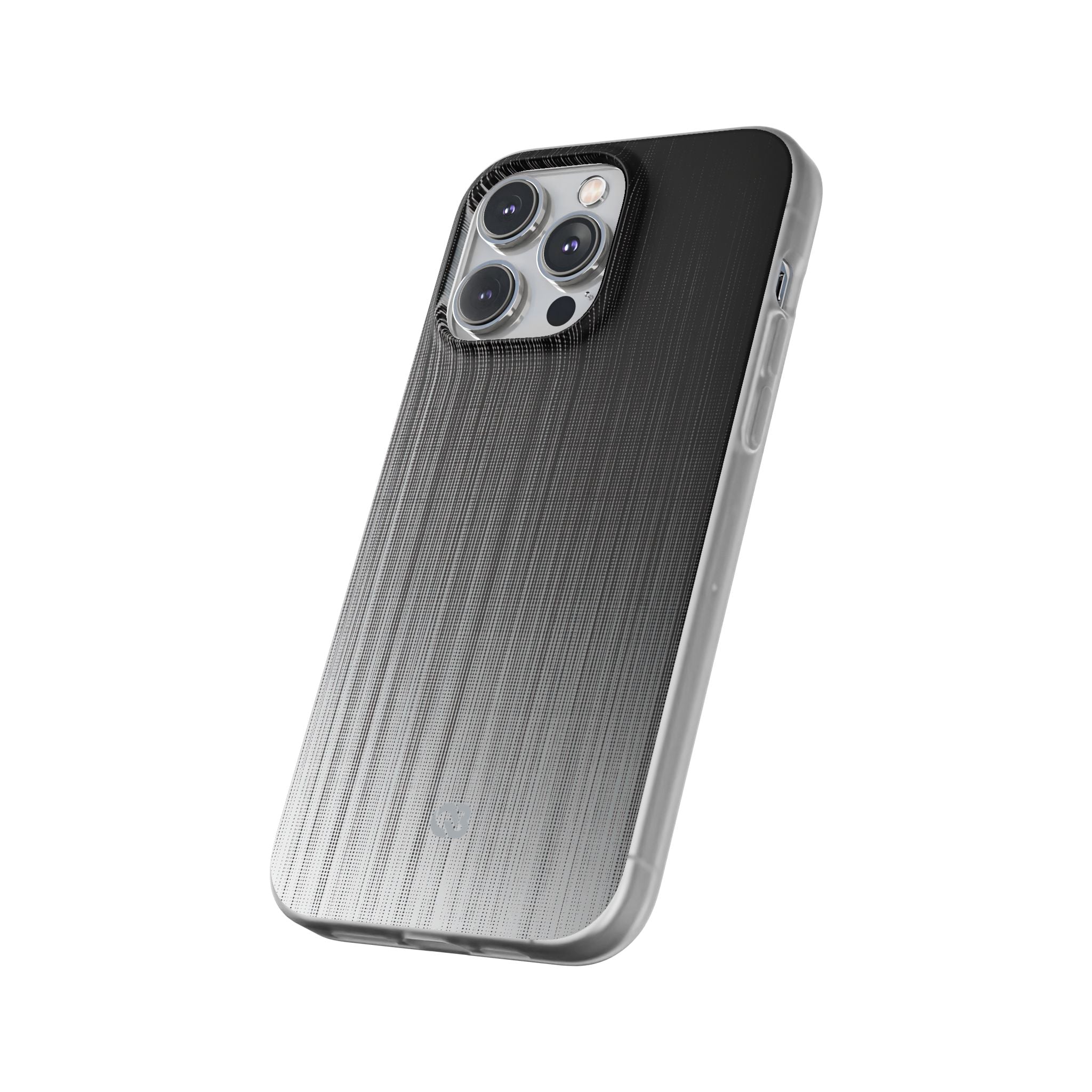 Grey Lite Phone Case for iPhone - Static Vertical Dither