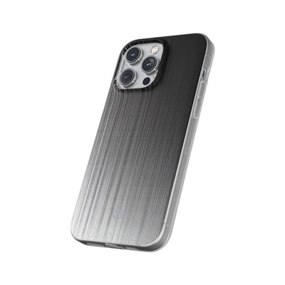 Grey Lite Phone Case for iPhone - Static Vertical Dither