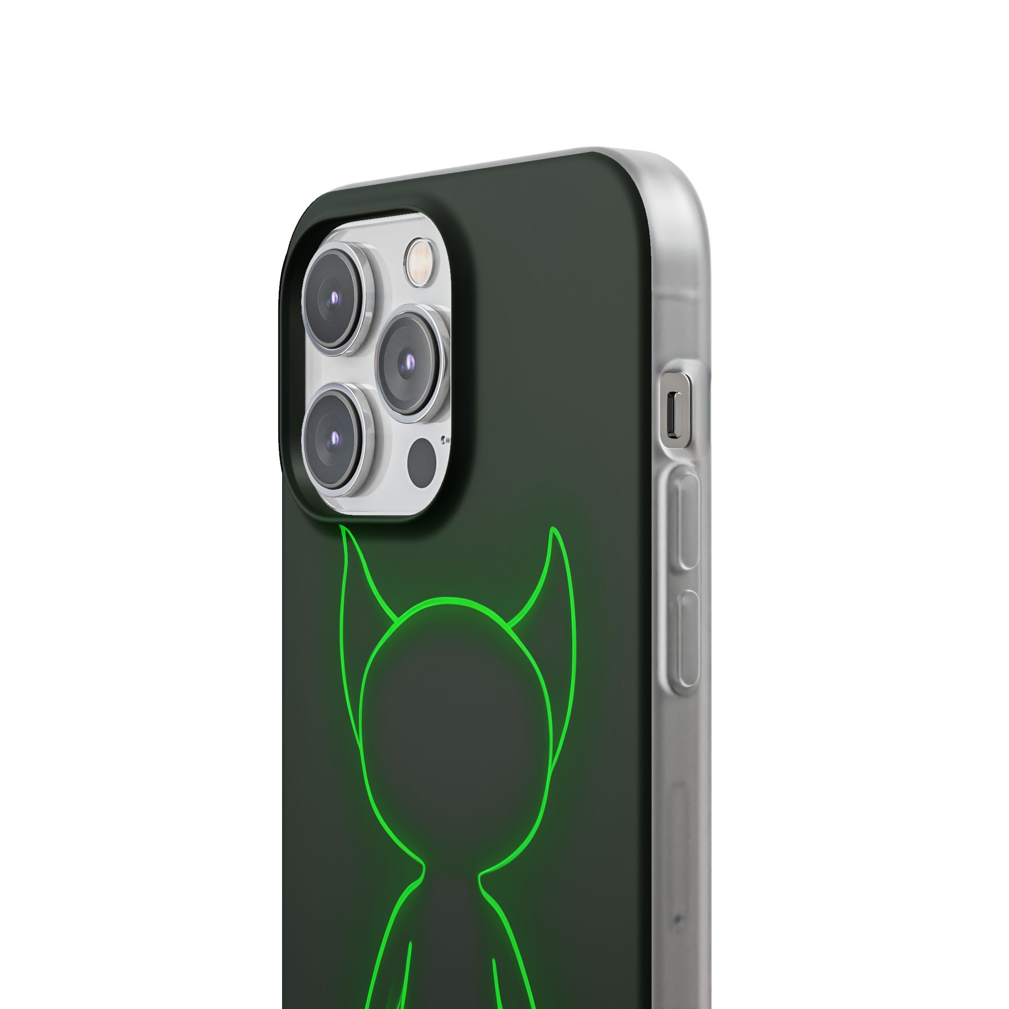 Neon Horned Glow iPhone 14 Pro Max Case - Soft
