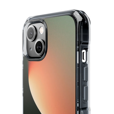 Luminous Arc · Clear Impact Magnetic Phone Case for iPhone · Green