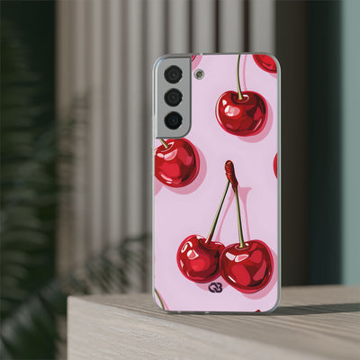 Ruby Gloss Cherry · Soft Handyhülle für Samsung