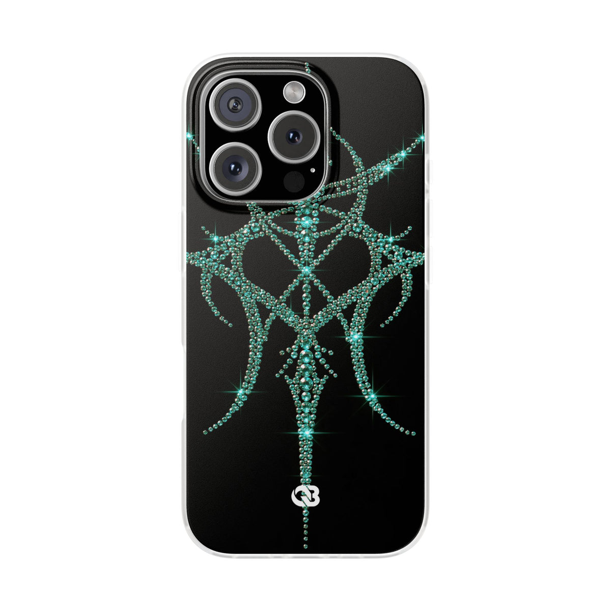 Teal Cyber Sigil · Lite Phone Case for iPhone ·  Teal