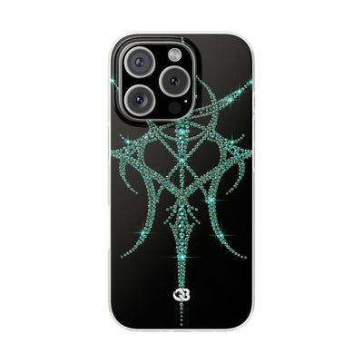 Teal Cyber Sigil · Lite Phone Case for iPhone ·  Teal