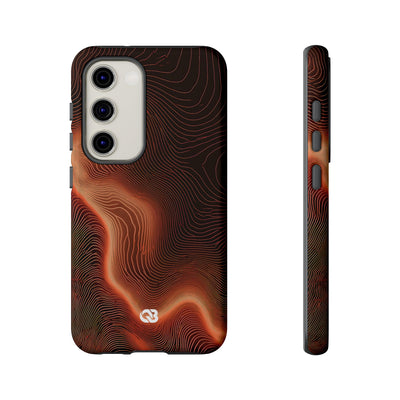Caldera Ridge · Tough Phone Case for Samsung · Orange