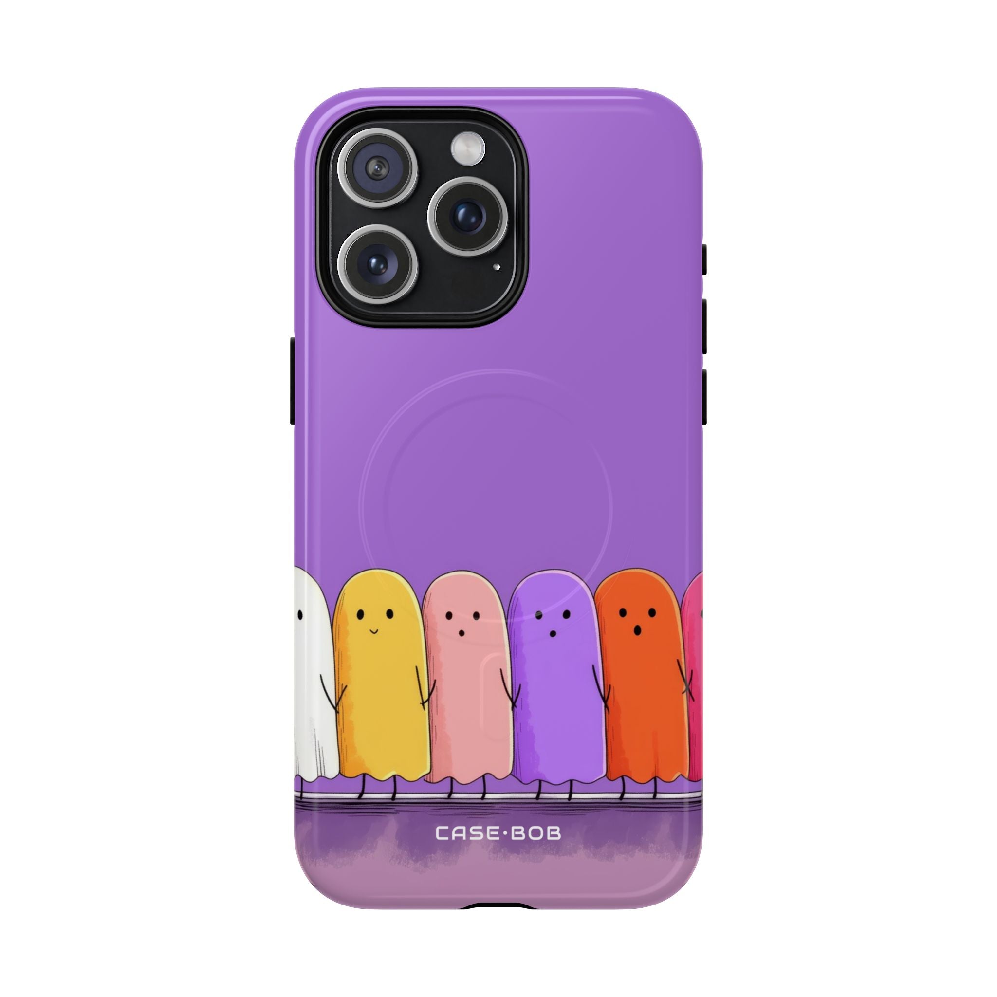 Colorful Ghosts iPhone 15 Pro Max Case - Tough+