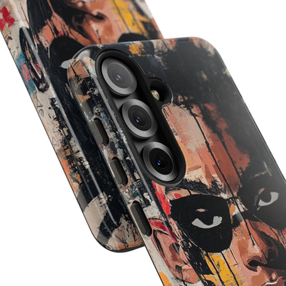 Maskerad porträtt droppar Samsung S25 Skal - Tough