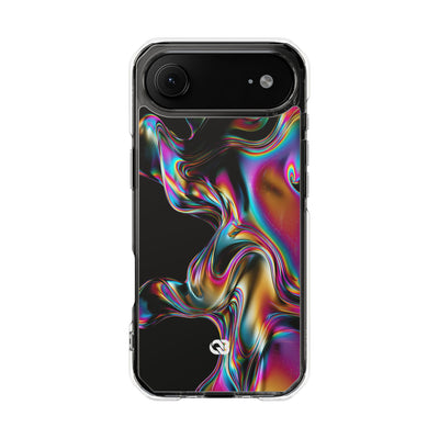 Purple Impact MagSafe Phone Case for iPhone - Liquid Neon Chrome