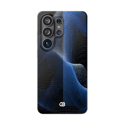 Blue Lite Phone Case for Samsung - Electric Blue Flux